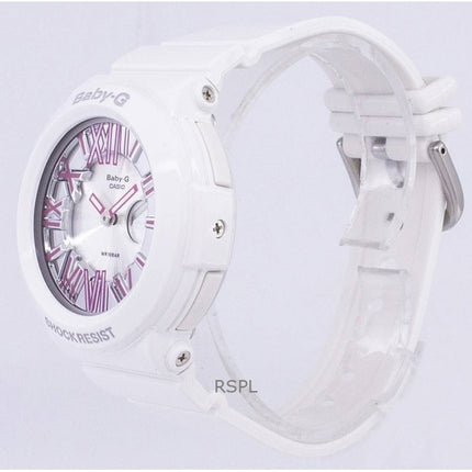 Renoveret Casio Baby-G Analog Digital Neon Illuminator Quartz BGA-160-7B2DR Dameur