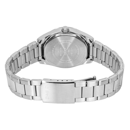 Casio analog rustfrit stål turkis urskive kvarts UTP-1302PD-2A2V unisexur