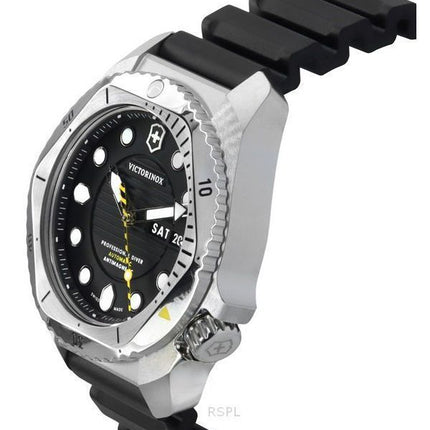 Victorinox Swiss Army Dive Pro gummirem Black Dial Automatic Diver&#39,s 241994 300M herreur