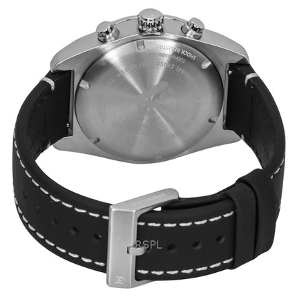 Victorinox Swiss Army Chronograph Læderrem Blå Skive Quartz 242047 100M Herreur