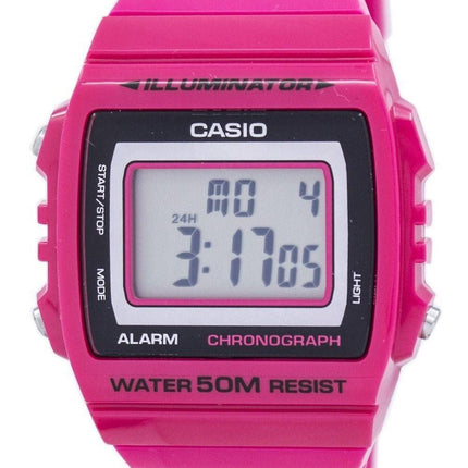 Casio Illuminator Chronograph Alarm Digital W-215H-4AV Herreur