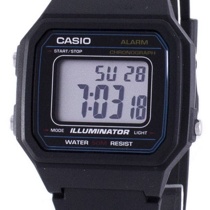 Casio Classic Illuminator Chronograph Alarm W-217H-1AV W217H-1AV Herreur