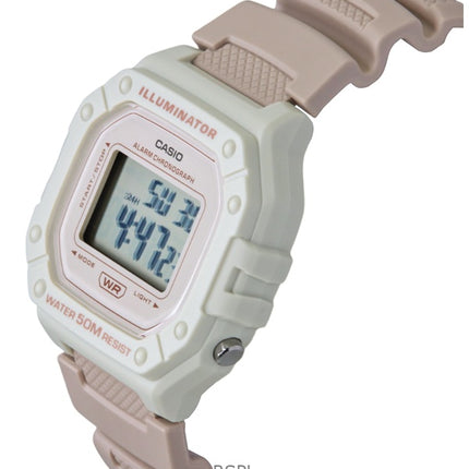 Casio POP digital harpiksrem kvarts W-218HC-4A2V unisexur
