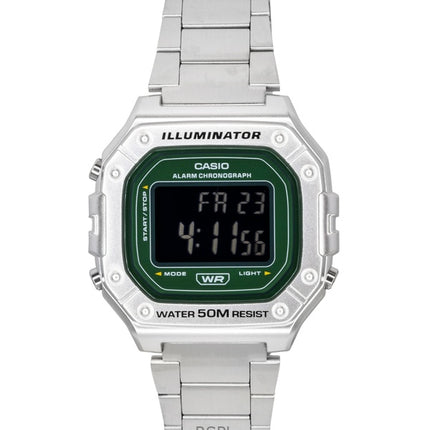 Casio Digital Stainless Steel Quartz W-218HD-3AV Men's Watch