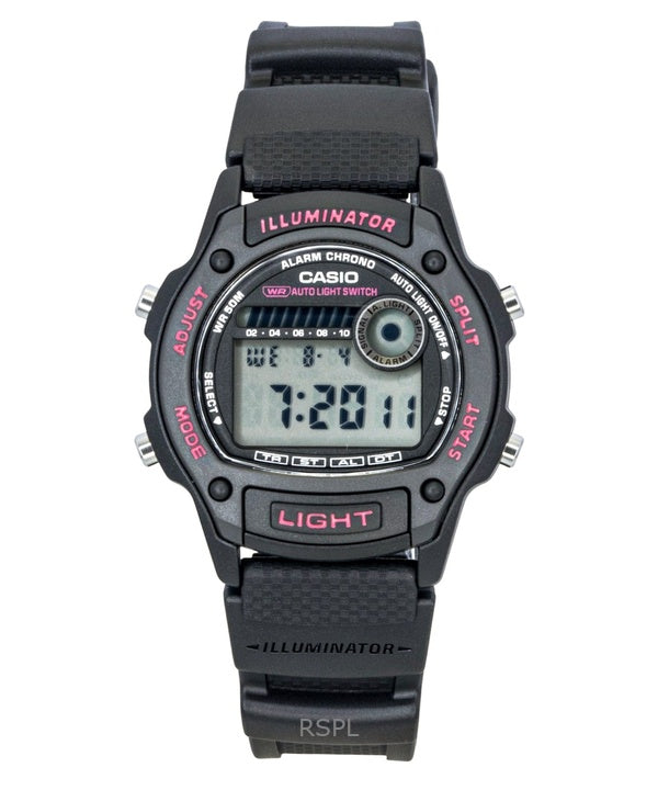 Casio Standard Digital Biobaseret Harpiksrem Quartz W-220H-1A2V Unisex Ur