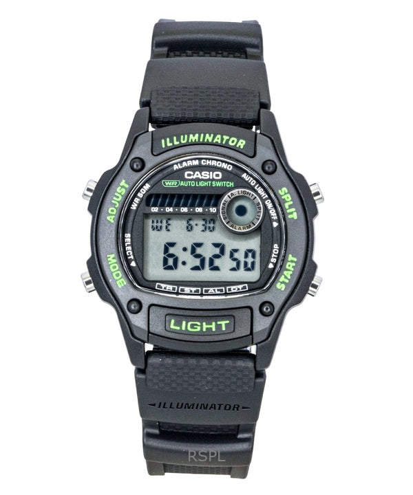 Casio Standard Digital Biobaseret Harpiksrem Quartz W-220H-1A3V Unisex Ur