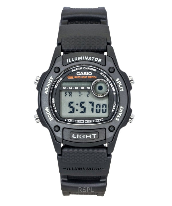 Casio Standard Digital Biobaseret Harpiksrem Quartz W-220H-1AV Unisex Ur