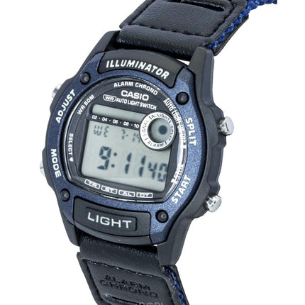 Casio Standard Digital Læder- og Stoffrem Quartz W-220HF-2AV Unisex Ur