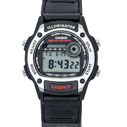 Casio Standard Digital Læder- og Stoffrem Quartz W-220HF-8AV Unisex Ur