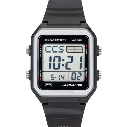 Casio Digital Resin Strap Quartz W-221H-1AV Unisex Watch