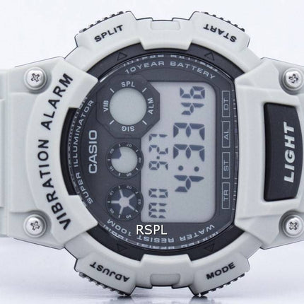 Casio Digital vibrationer Illuminator W-735H-8A2VDF W-735H-8A2V Herreur