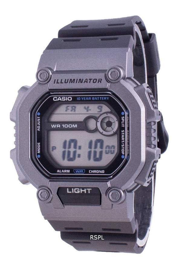 Casio Youth Illuminator W-737H-1A2 W737H-1A2 100M Herreur