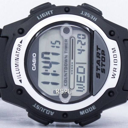 Casio Illuminator verden tid Digital W-756-1AV W756-1AV Herreur