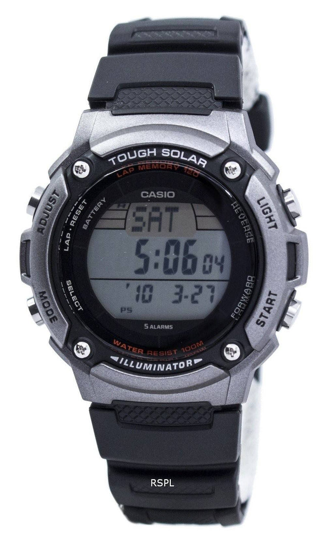 Casio hård sol Illuminator Lap hukommelse 120 Digital W-S200H-1AV Herreur