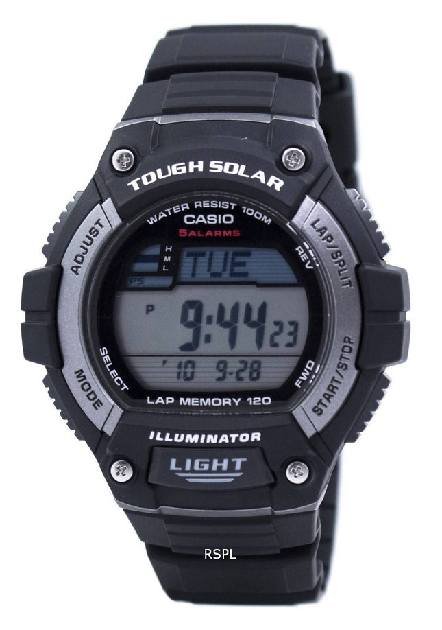 Casio Digital hård sol 5 alarmer W-S220-1AVDF Herreur