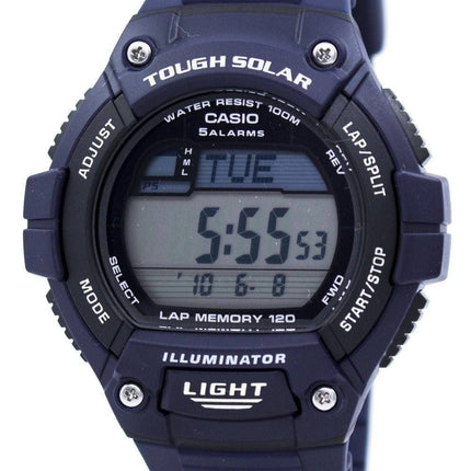 Casio Illuminator hård sol Lap hukommelse Alarm Digital W-S220-2AV Herreur