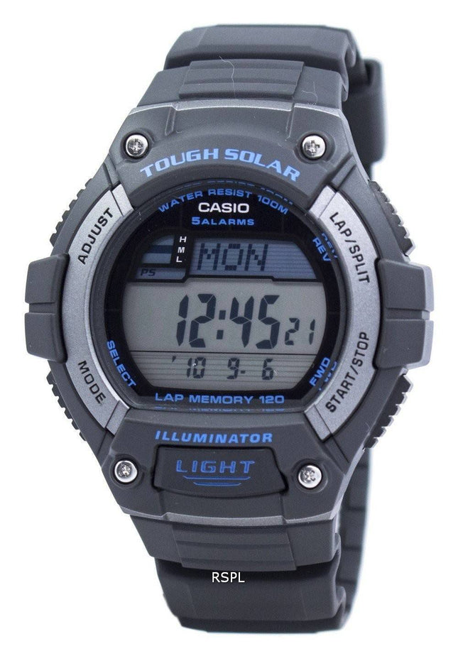 Casio Illuminator hård sol Lap hukommelse Alarm Digital W-S220-8AV Herreur