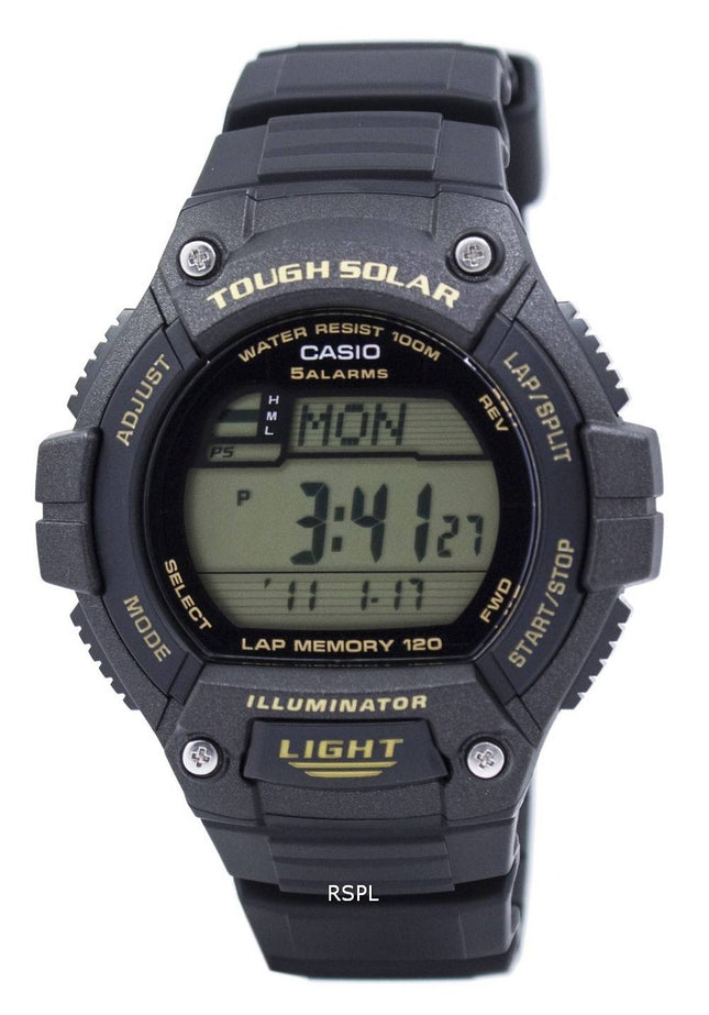Casio ungdom Digital hård sol 5 alarmer W-S220-9AVDF Herreur