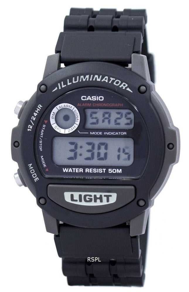 Casio Sports Illuminator Alarm Chronograph Digital W87H-1V Herreur