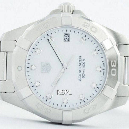 Tag Heuer Aquaracer Diamond markører kvarts 300M WAY1313. BA0915 Kvinders Watch