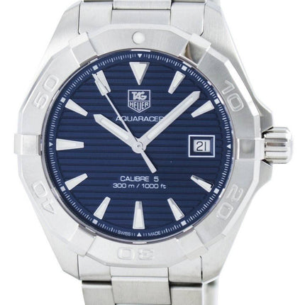 Tag Heuer Aquaracer automatisk kaliber 5 Swiss gjort 300M WAY2112. BA0928 Herreur