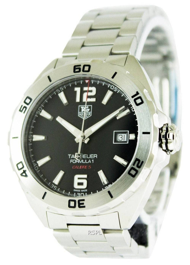Tag Heuer Formula One automatisk sort urskive WAZ2113. BA0875 Herreur