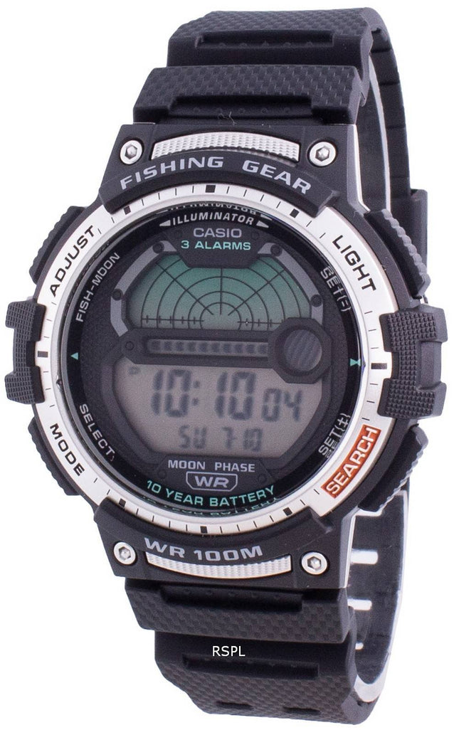 Casio Youth WS-1200H-1AV Quartz Moon Phase Herreur