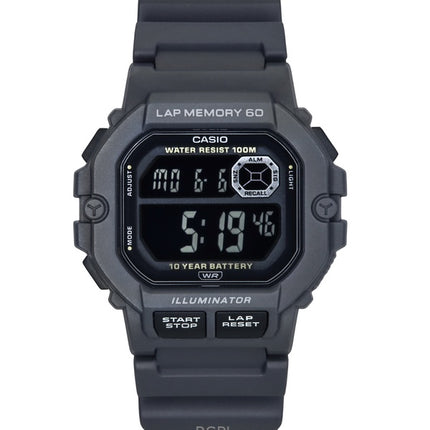 Casio Standard Digital Resin Rem Quartz WS-1400H-8BV 100M herreur