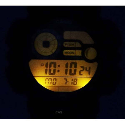 Casio Fiskeudstyr Line Digital Quartz WS-1500H-1A WS1500H-1 100M herreur