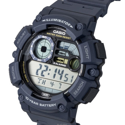 Casio Youth digital harpiksrem kvarts WS-1500H-2AV 100M herreur