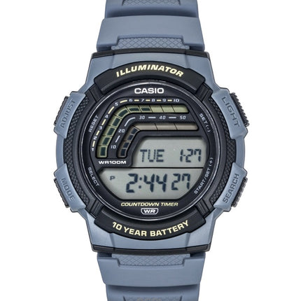 Casio digitalt harpiksrem kvarts WS-1800-2AV 100M herreur