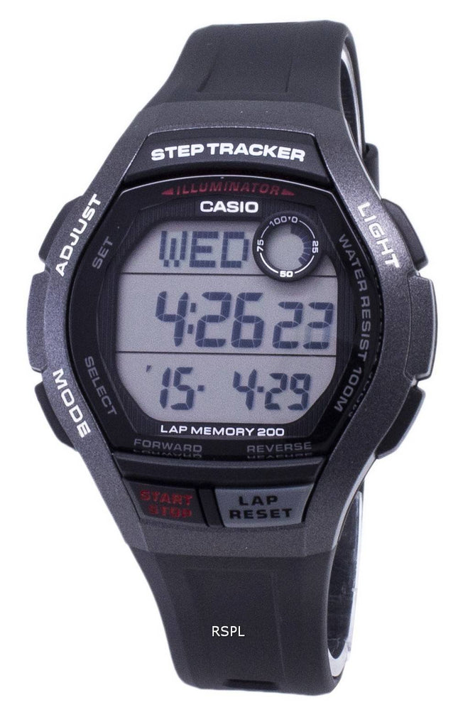 Casio ungdom WS-2000 H-1AV WS2000H-1AV Illuminator digitalt Herreur
