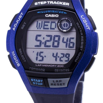 Casio ungdom WS-2000 H-2AV WS2000H-2AV Illuminator digitalt Herreur