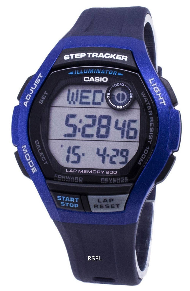 Casio ungdom WS-2000 H-2AV WS2000H-2AV Illuminator digitalt Herreur