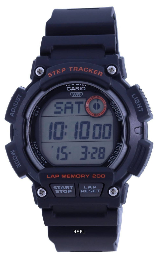 Casio Youth Digital Resin Rem WS-2100H-1A WS2100H-1 100M herreur