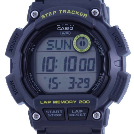 Casio Youth Digital Resin-rem WS-2100H-8A WS2100H-8 100M herreur