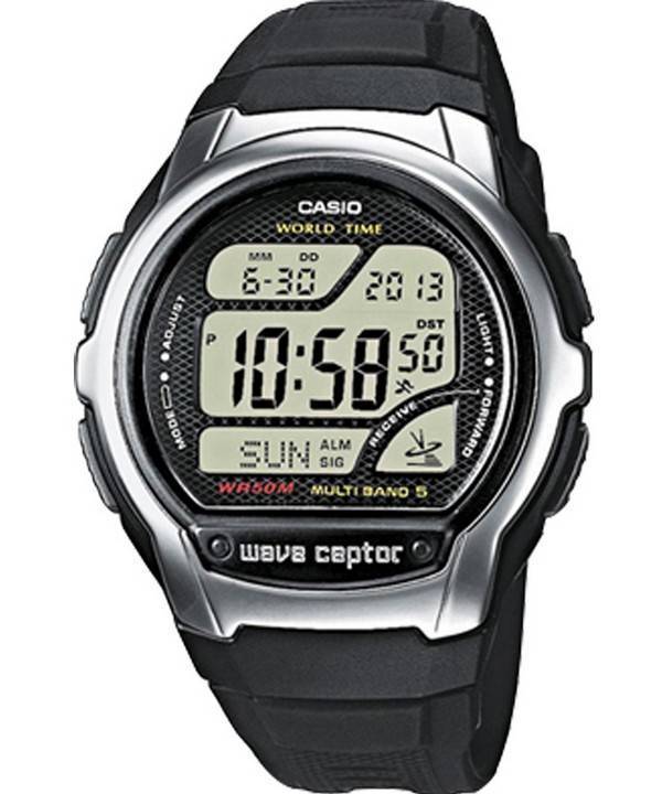Casio bølge Ceptor Atomic Multiband 5 digitale WV-58E-1AV Herreur