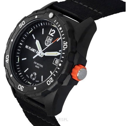 Luminox Bear Grylls Survival ECO NO PLANET B Genbrugsplastrem Quartz Diver&#39,s XB.3722.ECO 200M herreur