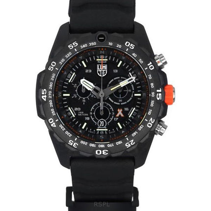 Luminox Bear Grylls Survival Master Series Chronograph Black Dial Quartz Diver&#39,s XB.3741 200M herreur