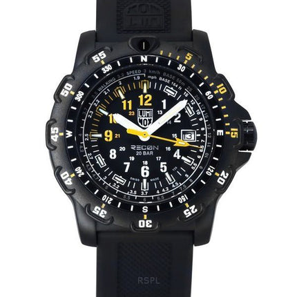 Luminox RECON Point Man Heritage gummi- og nylonrem Black Dial Quartz XL.8825.H.SET 100M herreur
