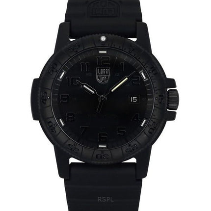 Luminox Leatherback Sea Turtle Silikone Rem Black Dial Quartz XS.0321.BO.L 100M herreur