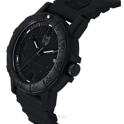 Luminox Leatherback Sea Turtle Silikone Rem Black Dial Quartz XS.0321.BO.L 100M herreur