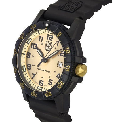 Luminox Sea Turtle Giant Plastic Rem Guldskive Swiss Quartz XS.0325.GP 100M herreur