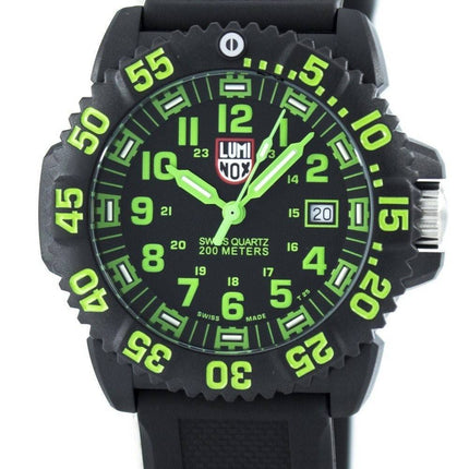 Luminox havet Navy Seal Colormark 3050 serie schweizisk Quartz 200M XS.3067 Herreur