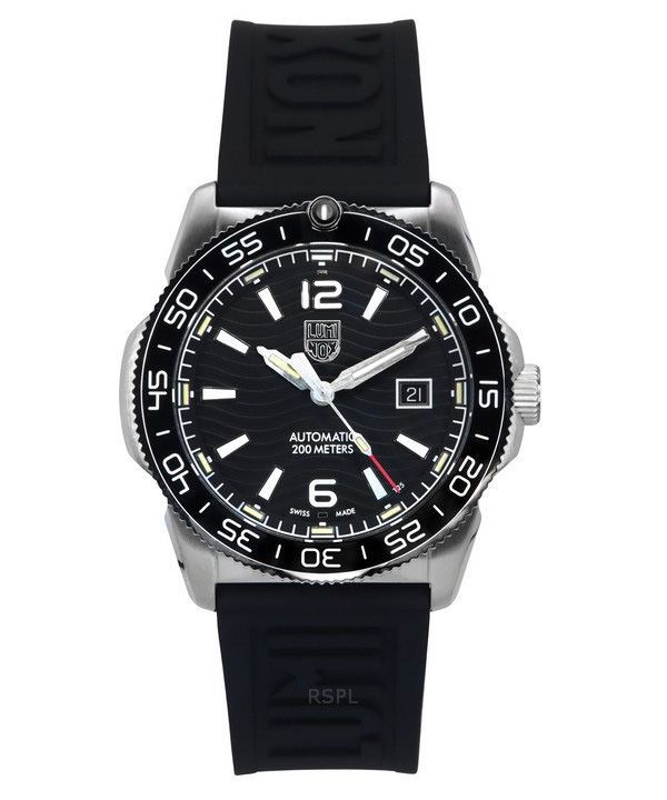 Luminox Pacific Diver gummirem Sort skive Automatisk XS.3101 200M herreur