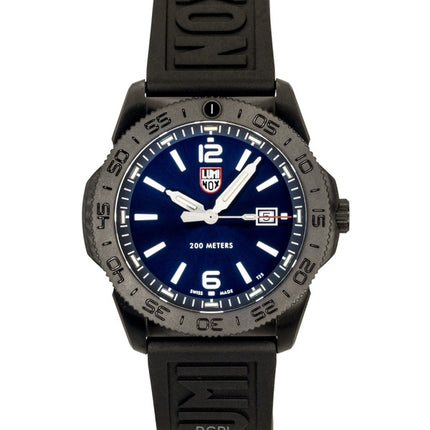 Luminox Pacific Diver gummirem blå Sunray urskive quartz dykkerur XS.3123.B 200M herreur