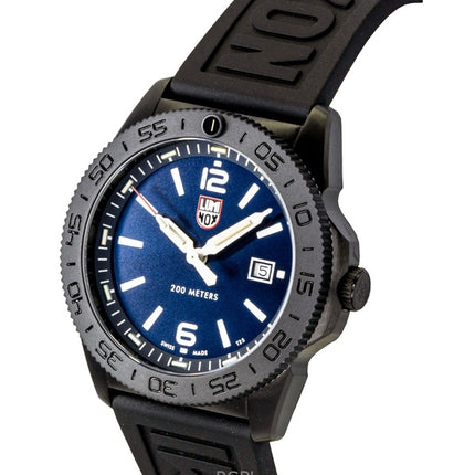 Luminox Pacific Diver gummirem blå Sunray urskive quartz dykkerur XS.3123.B 200M herreur