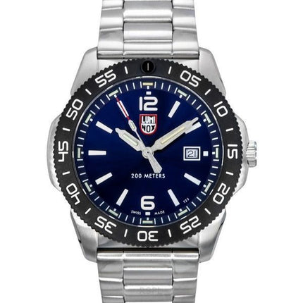 Luminox Pacific Diver Stainless Steel Blue Dial Quartz XS.3123 200M herreur