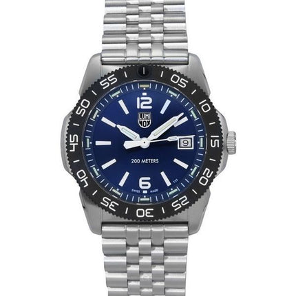 Luminox Pacific Diver Ripple Stainless Steel Blue Dial Quartz XS.3123M.SET.1 200M herreur med ekstra rem