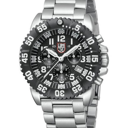 Luminox havet Navy Seal Colormark Chrono 3180 serie schweizisk Quartz 200M XS.3182 Herreur